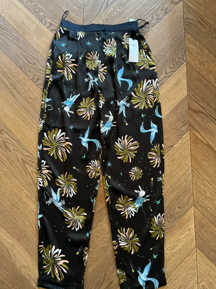 Pantalon Forte Forte Neuf en soie animaux