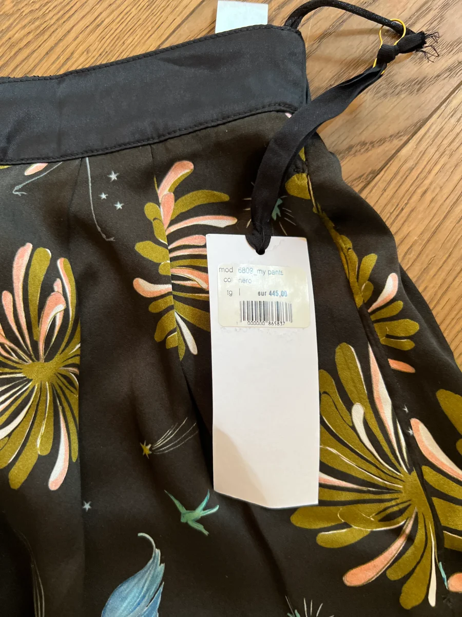 Pantalon Forte Forte Neuf en soie animaux – Image 3