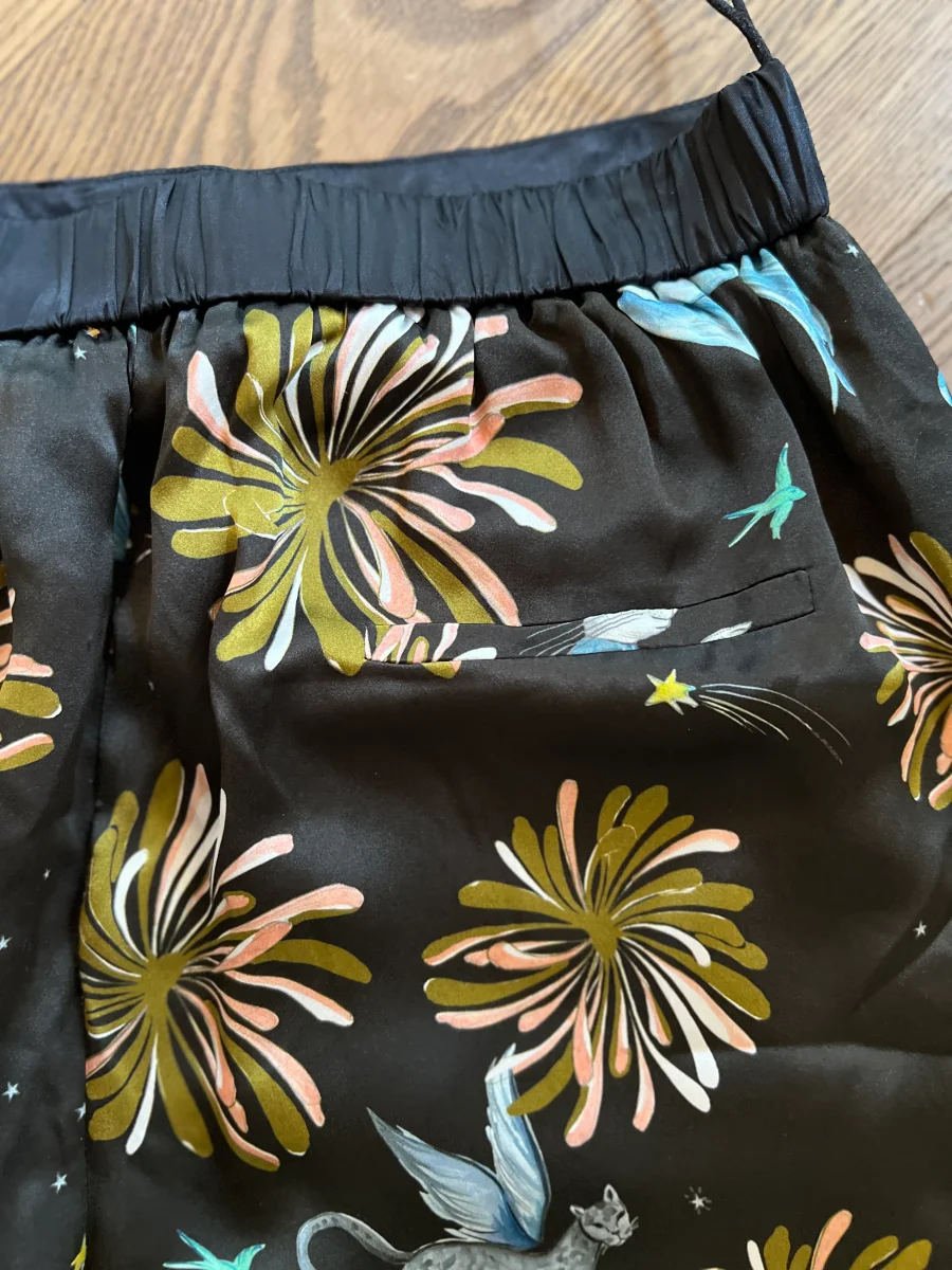 Pantalon Forte Forte Neuf en soie animaux – Image 6