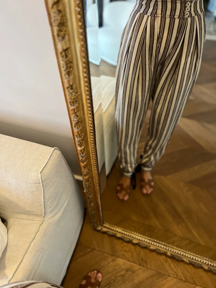 Pantalon Laurence Bras à rayures neuf – Image 4