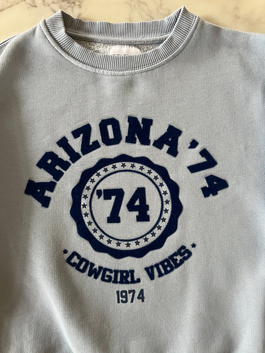 Aurianne Sinacola - Zara Sweat bleu ciel Arizona 74 – Image 5