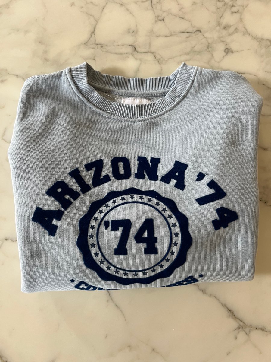 Aurianne Sinacola - Zara Sweat bleu ciel Arizona 74 – Image 8