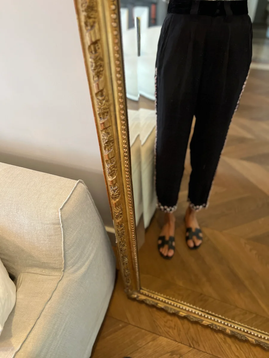 Pantalon Forte Forte Neuf noir – Image 2