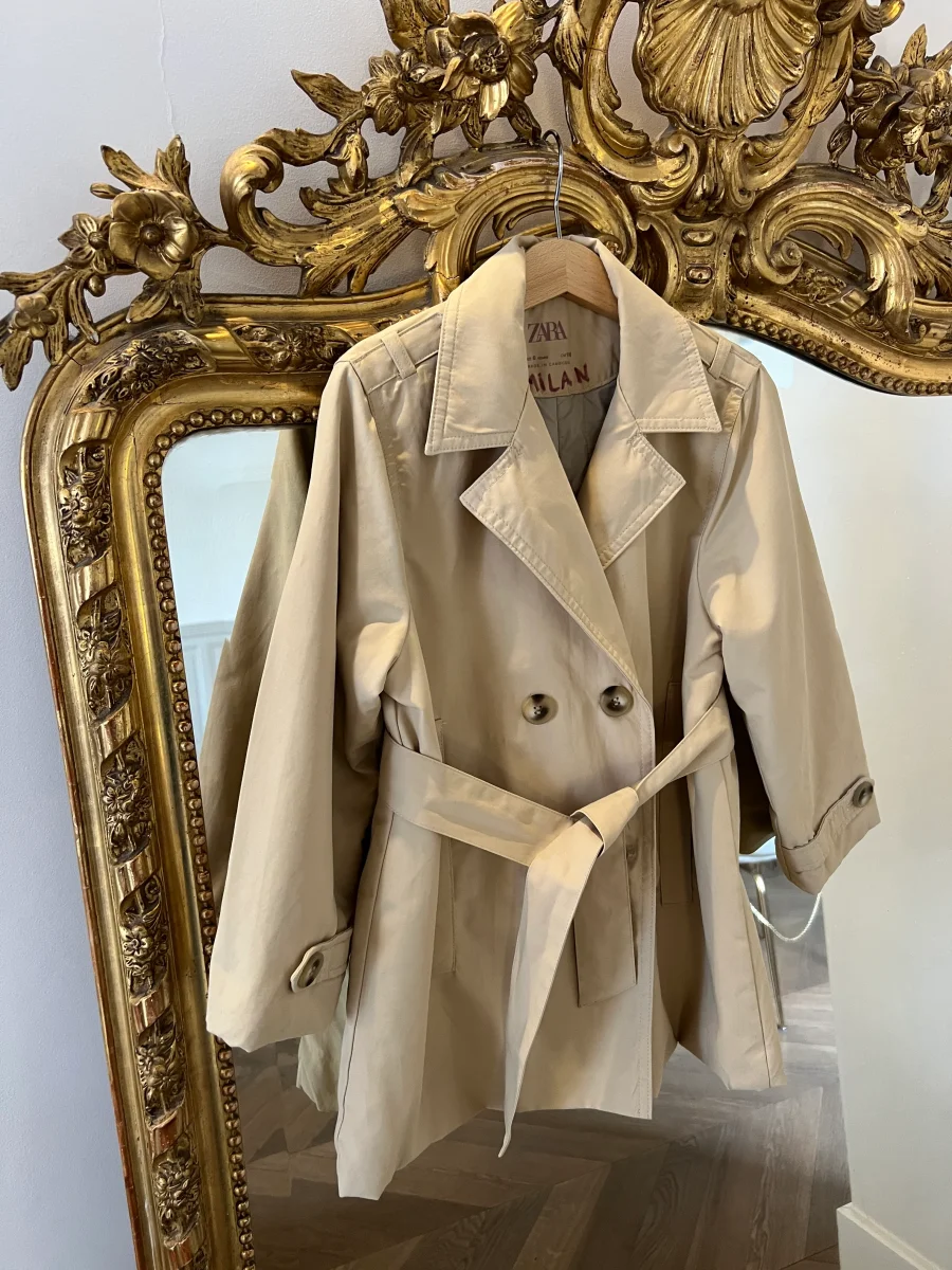 Aurianne Sinacola - Zara Trench beige T.6 ans – Image 2
