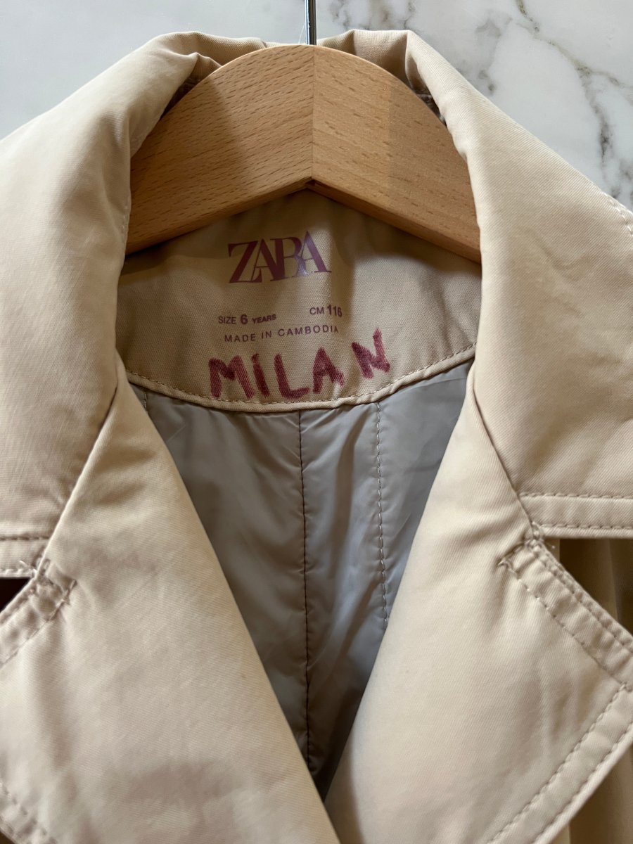 Aurianne Sinacola - Zara Trench beige T.6 ans – Image 8