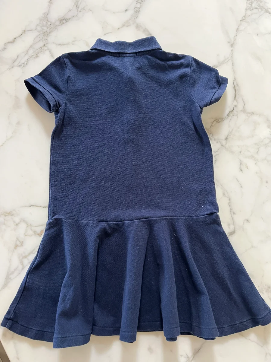 Aurianne Sinacola - Ralph Lauren Robe polo bleu marine T.5ans – Image 5