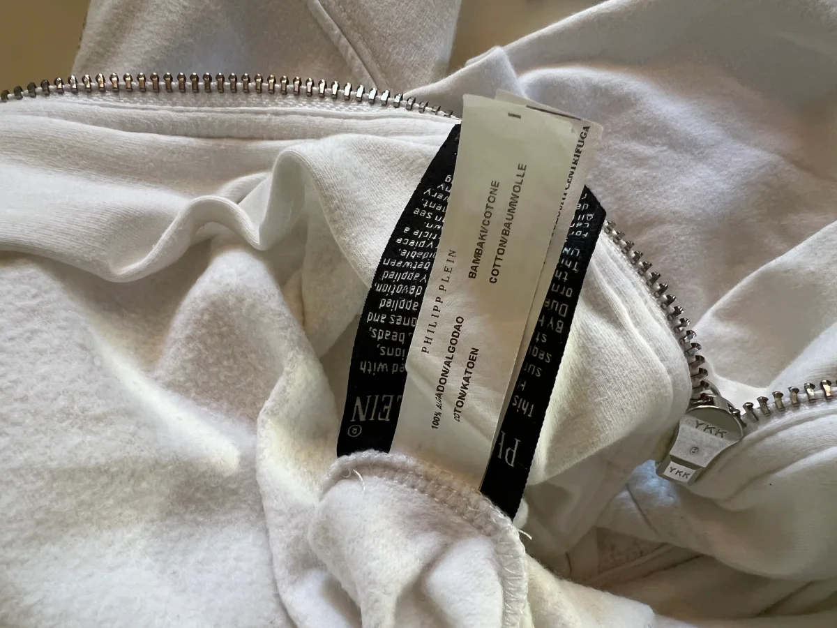 Aurianne Sinacola - Philipp Plein veste à capuche blanche – Image 9