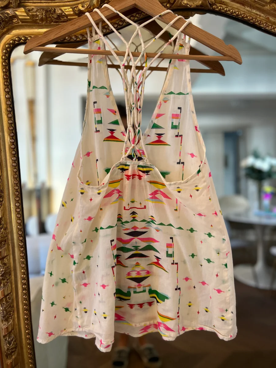 Débardeur Ba&sh Gaoli ecru coloré – Image 6