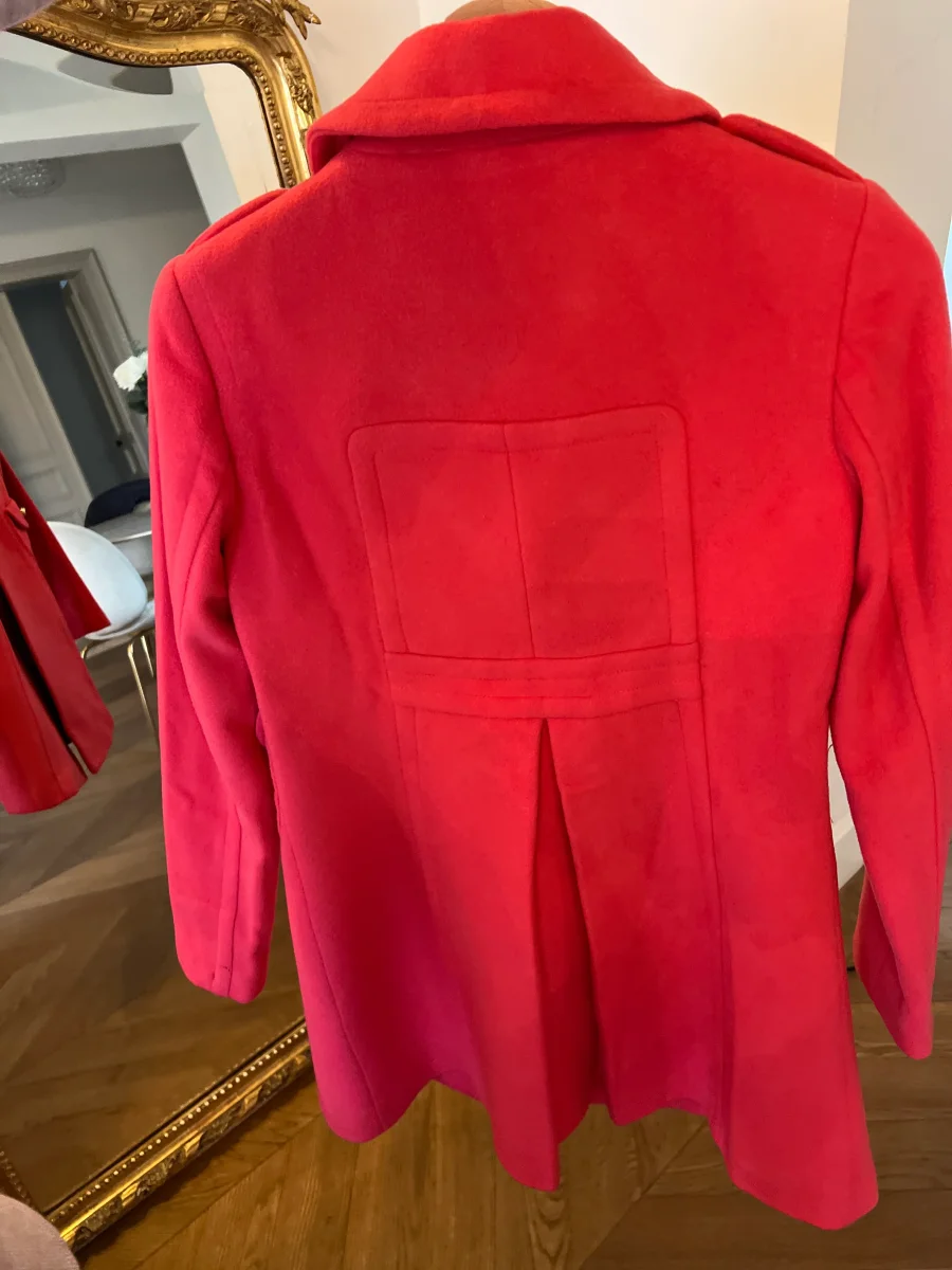 Manteau Tara Jarmon rose – Image 6