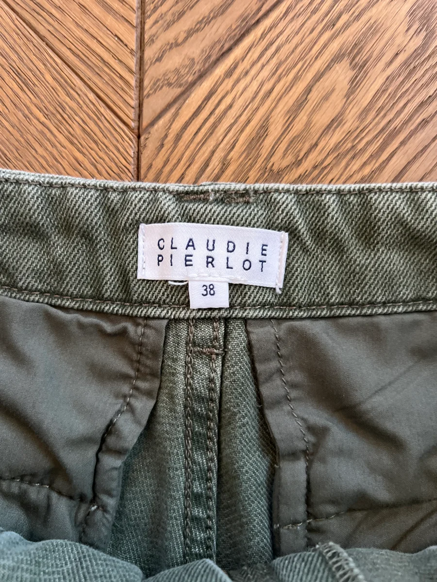 Jean Claudie Pierlot kaki à fleurs – Image 5