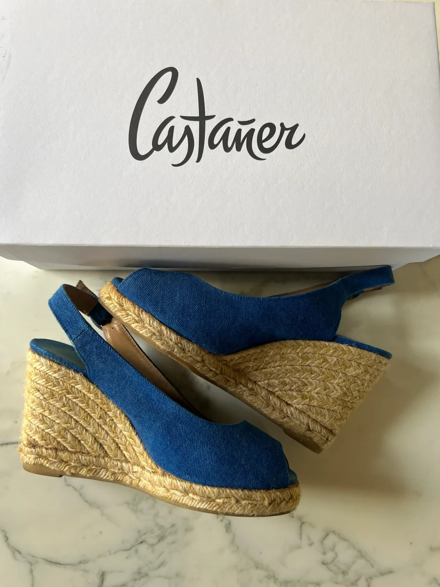 Castaner - Espadrilles bleu electrique P.37