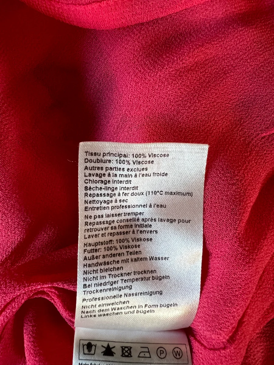 Ba&sh - Robe rose et motifs orange – Image 7