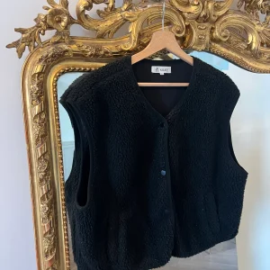 Kilky - Veste sans manche noir mouton