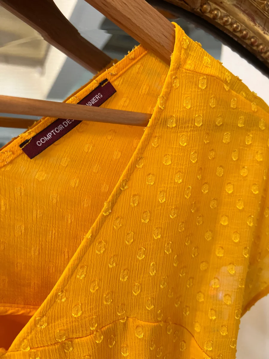 T-shirt jaune Comptoir des Cotonniers – Image 6