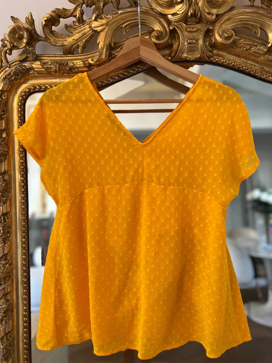 T-shirt jaune Comptoir des Cotonniers – Image 7