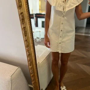 Robe Zara en jean blanc