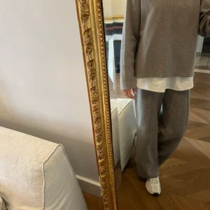 Zara - Ensemble pantalon pull gris sportwear