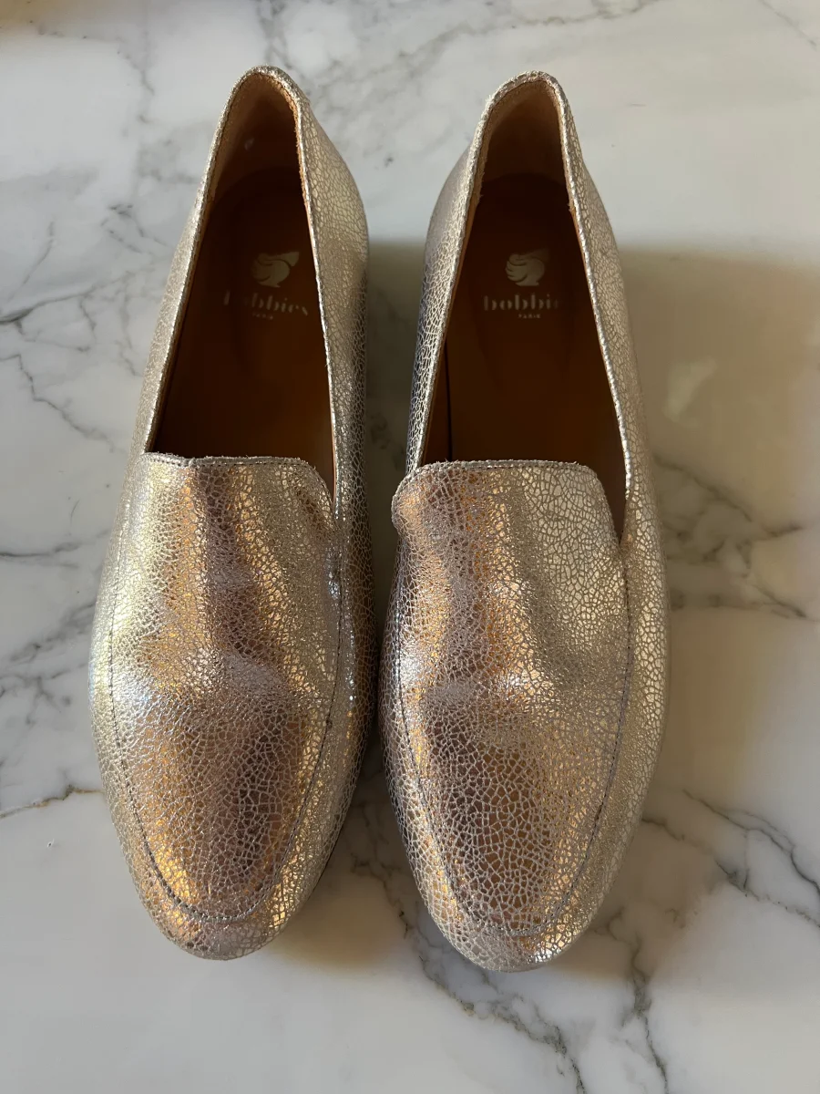 Mocassins Bobbies dorés – Image 3