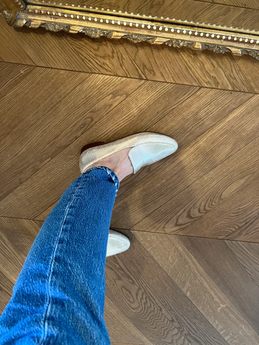 Mocassins Bobbies dorés – Image 8