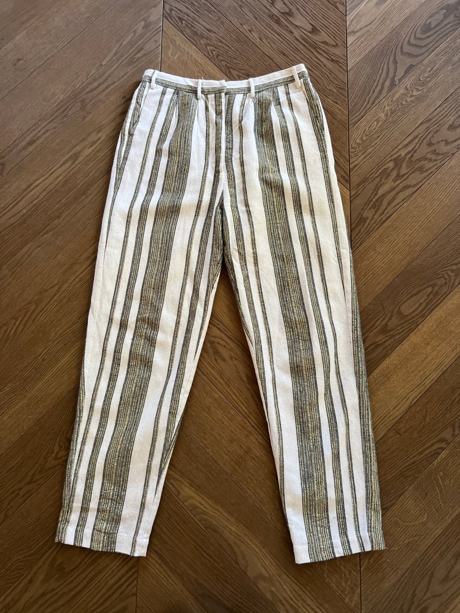 Louise Misha - Pantalon à rayures dorées – Image 5