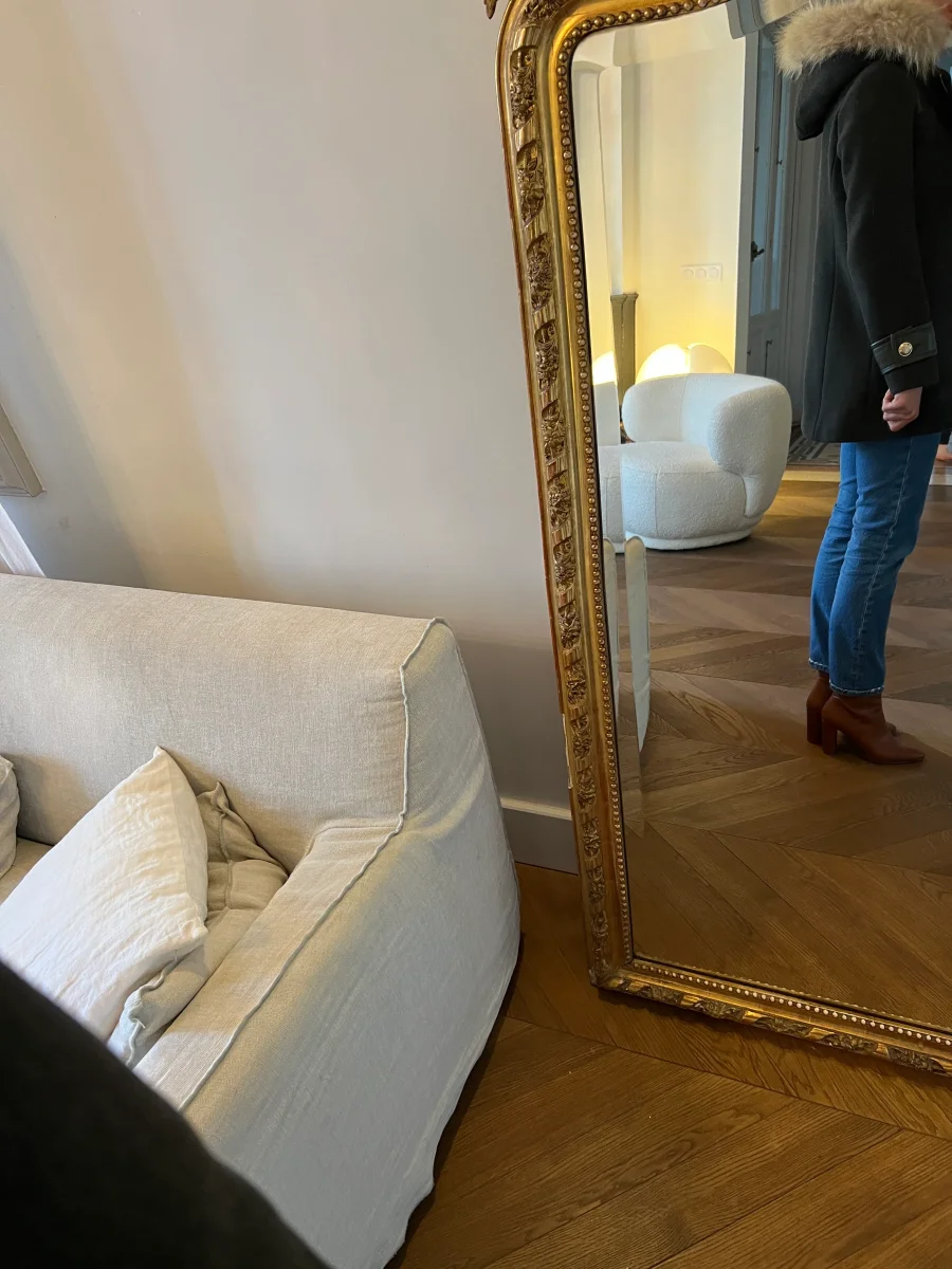 Manteau Claudie Pierlot kaki à capuche – Image 8