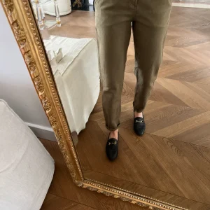 Pantalon Sezane en jean Kaki