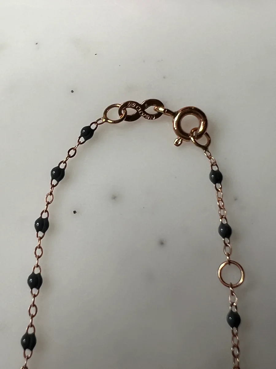 GigiClozeau - Collier Intra Lune Diamants Résine gris anthracite – Image 6