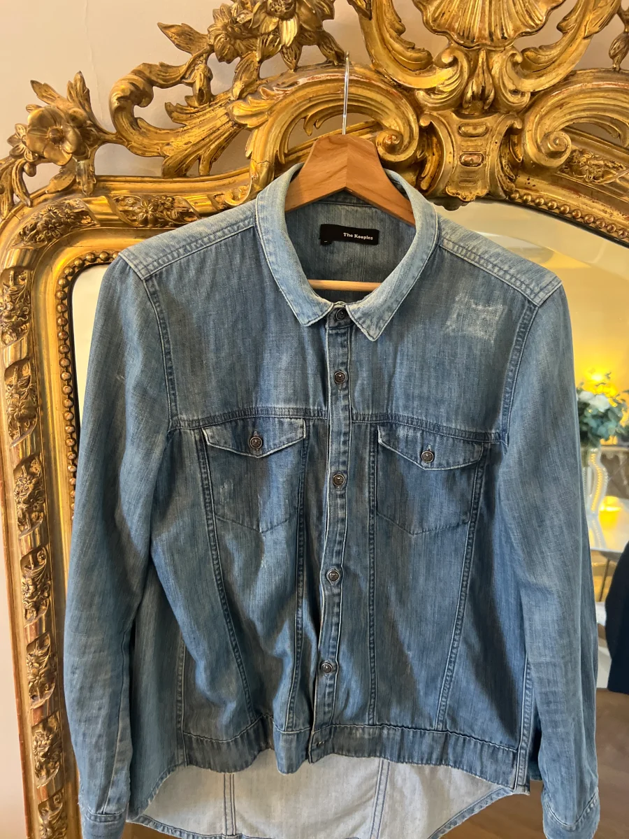 The Kooples - Chemise en jean avec poches