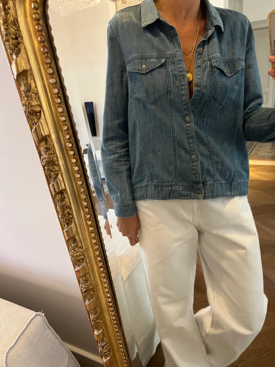 The Kooples - Chemise en jean avec poches – Image 5