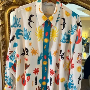 Kiwi Saint Tropez - Chemise à motifs colorés