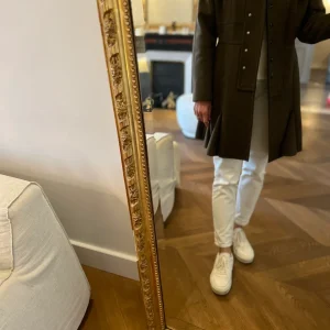 Manteau Sonia Rykiel kaki en laine