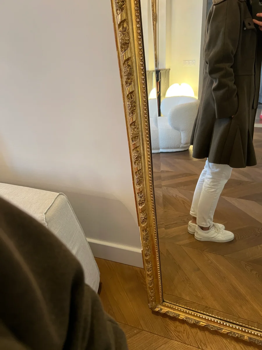 Manteau Sonia Rykiel kaki en laine – Image 5