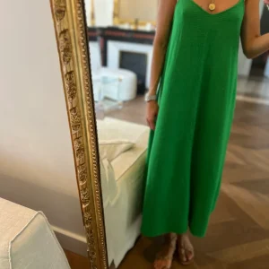 Ariane Brodier Robe longue verte .Object