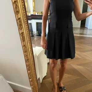 Robe The Kooples noire bordure satinée