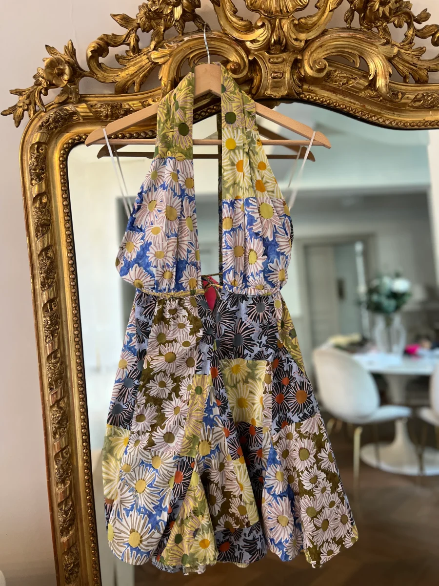 Ariane Brodier Robe Zara à fleurs courte – Image 7