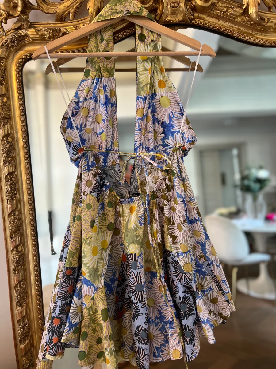 Ariane Brodier Robe Zara à fleurs courte – Image 8