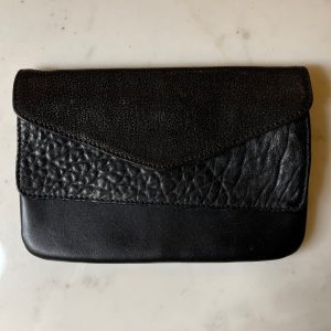 Portefeuille noir Craie