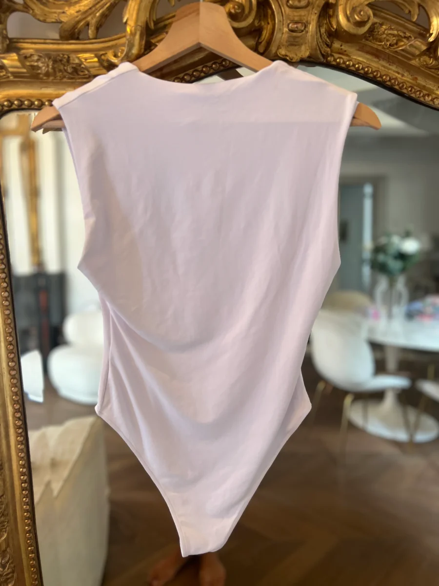 Ariane Brodier Body Zara blanc Neuf – Image 4
