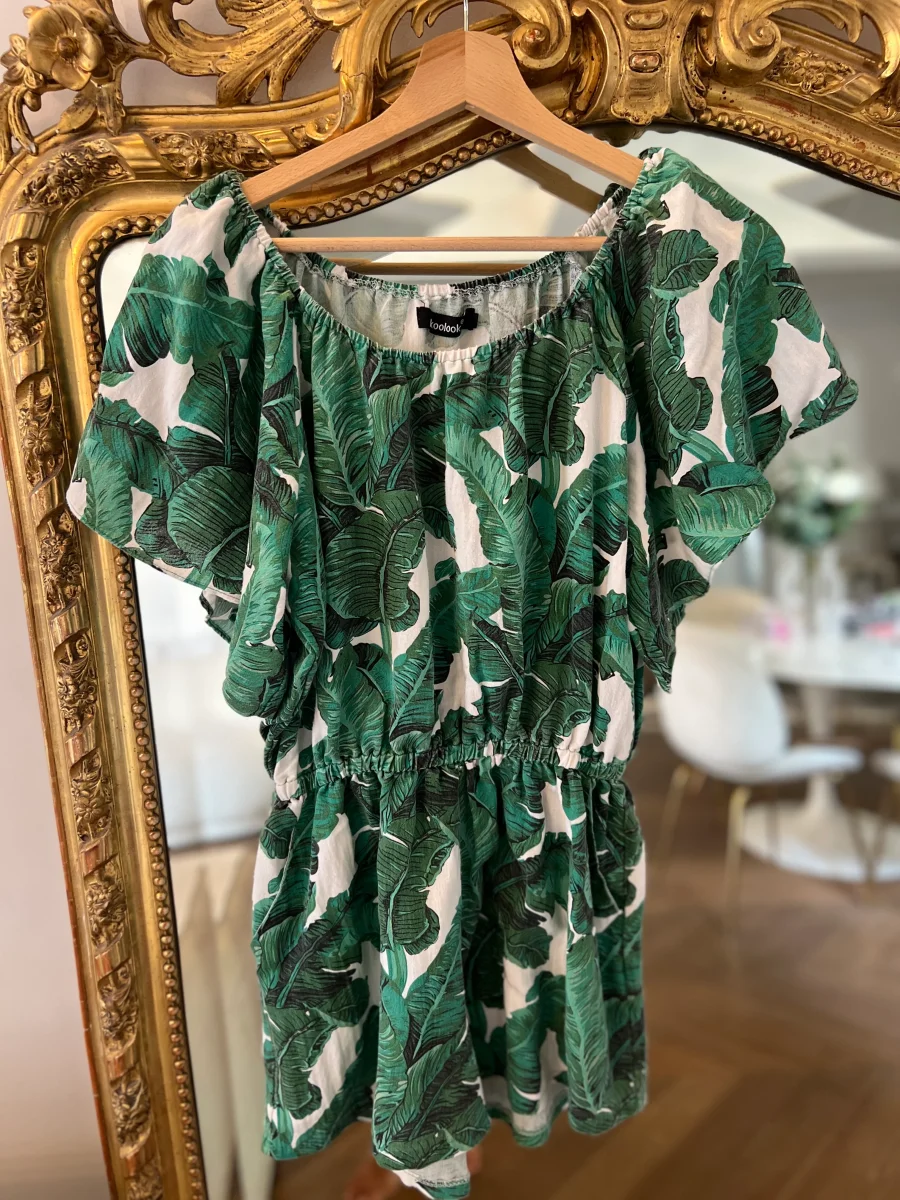 Ariane Brodier Combishort Koolook vert – Image 5