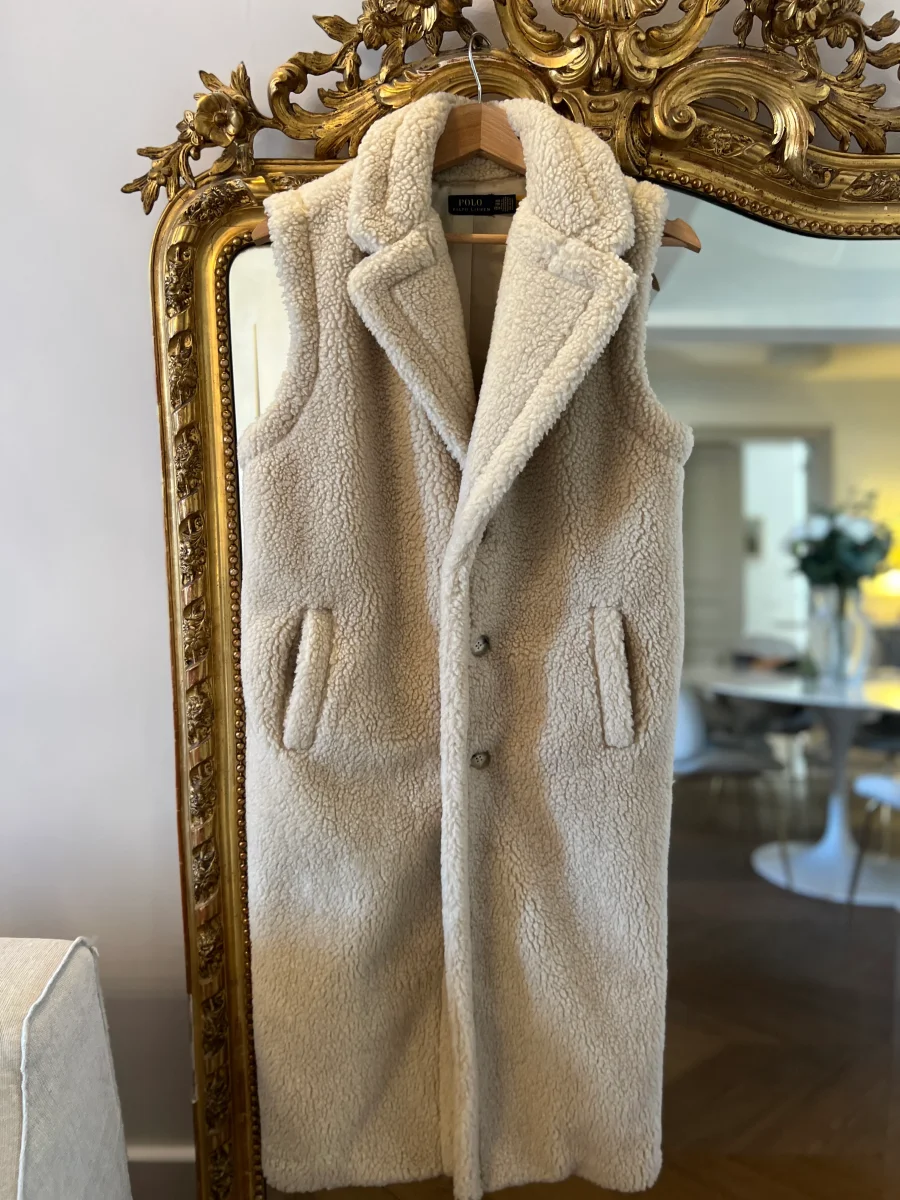 Ralph Lauren - Manteau sans manche mouton – Image 4
