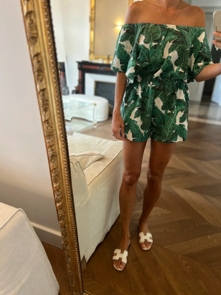 Ariane Brodier Combishort Koolook vert – Image 7