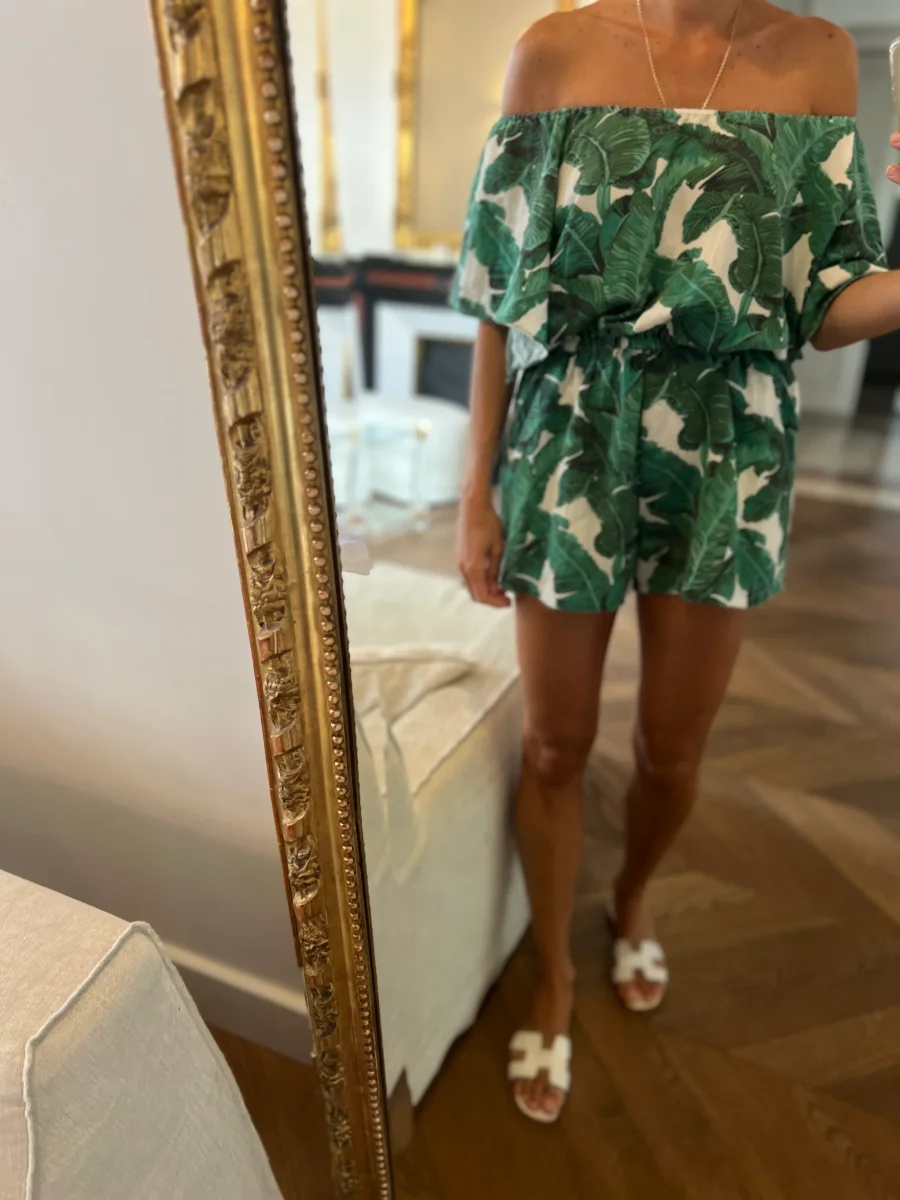 Ariane Brodier Combishort Koolook vert – Image 4