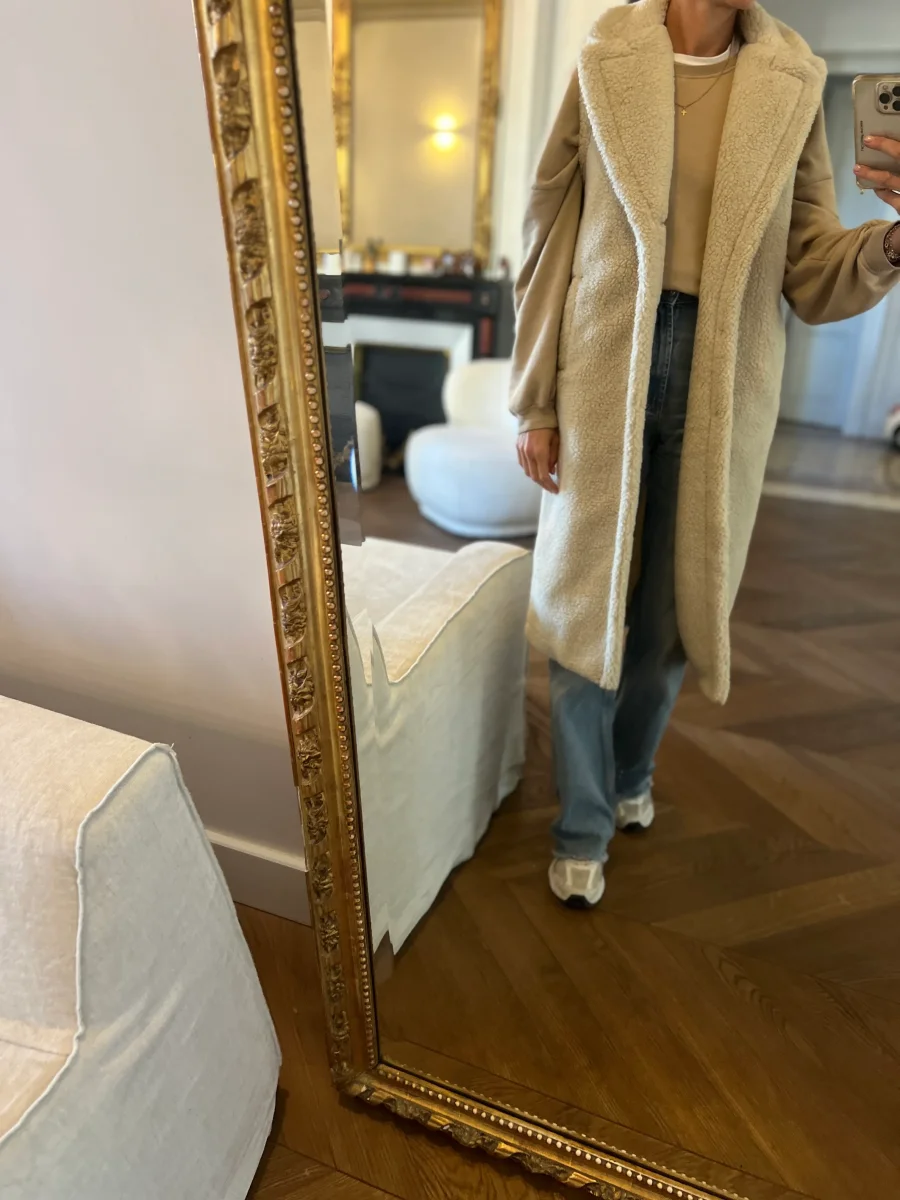 Ralph Lauren - Manteau sans manche mouton – Image 8