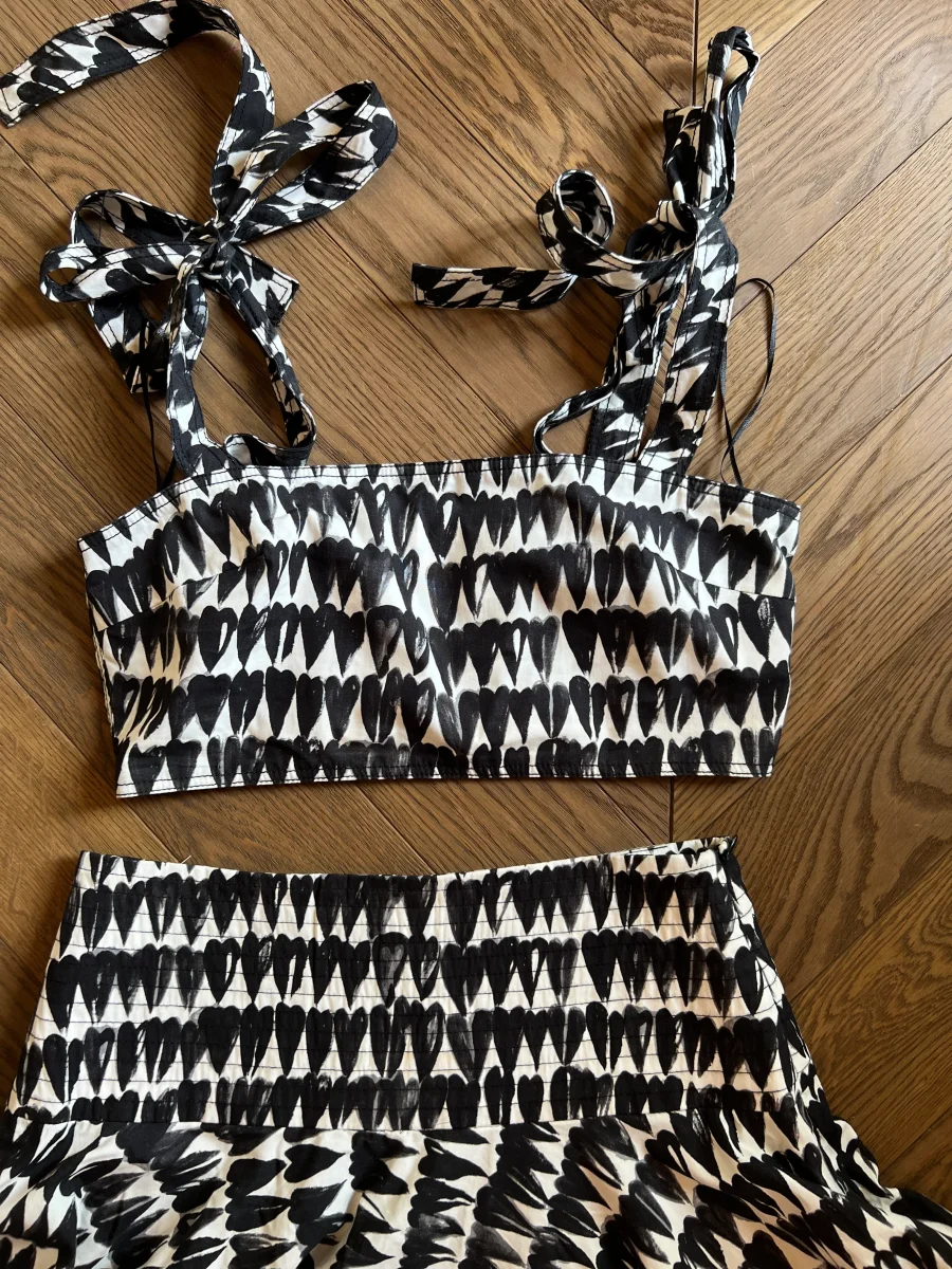 Ariane Brodier Ensemble Zara crop top et jupe longue – Image 7