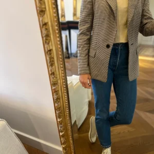 Blazer Maje en pieds de poule