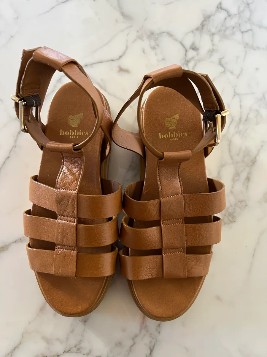 Sandales Bobbies camel – Image 4