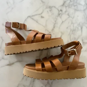 Sandales Bobbies camel