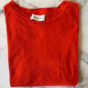 T-shirt Bérénice rouge