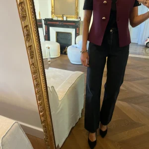 Zara - Gilet sans manche prune