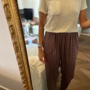 T-shirt Maje ecru avec poche